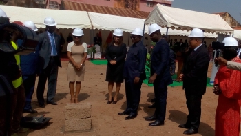 Imagem de Governo guineense lança 1ª pedra para a construção do novo edifício do ministério dos Negócios Estrangeiros