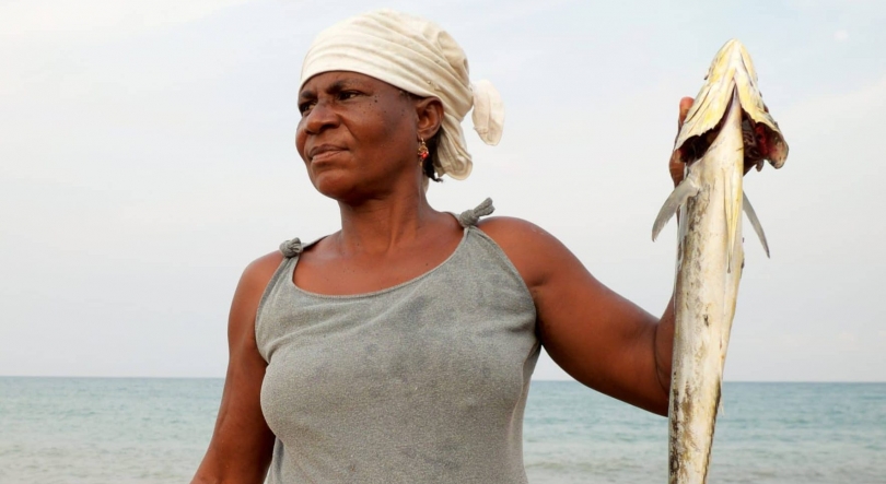 Imagem de Arranca em São Tomé e Príncipe recenseamento da frota de pesca artesanal e semi-industrial das mulheres que comercializam o pescado