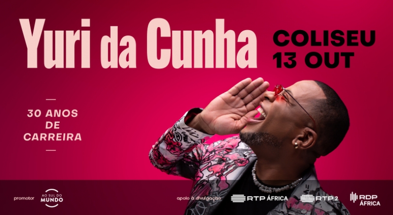 Imagem de Yuri Da Cunha celebra 30 Anos De Carreira com concerto no Coliseu dos Recreios