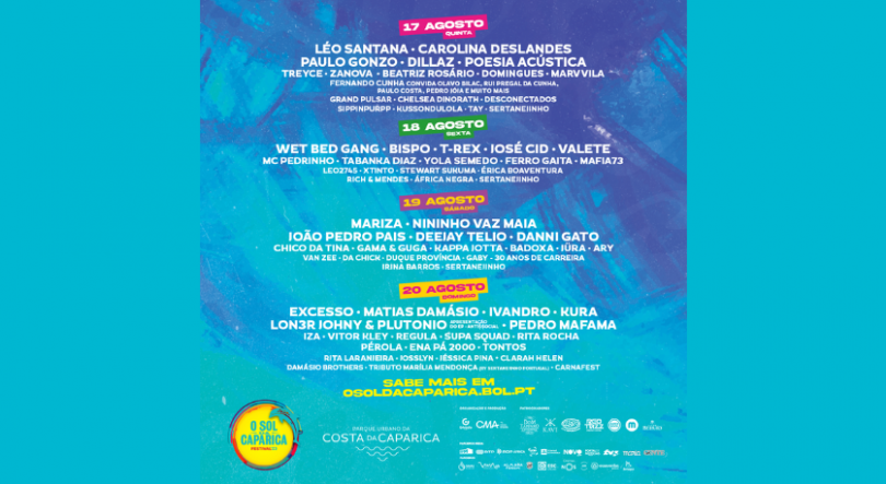 Imagem de Novas confirmações para o festival – O Sol da Caparica