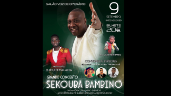 Imagem de Sekouba Bambino em grande concerto na Voz do Operário – 6 de Setembro