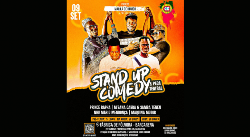 Imagem de Stand up comedy – Fábrica de Pólvora – Barcarena dia 9  setembro