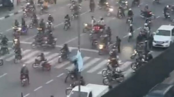 Imagem de Moto-taxistas protestam em Luanda