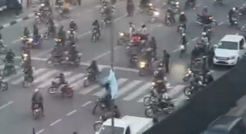 Imagem de Moto-taxistas protestam em Luanda