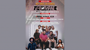 Imagem de 40 anos da Banda Ghorwane – Matola – 29 de setembro