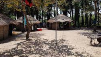 Imagem de Lugadjol no leste da Guiné-Bissau 50 anos após a independência