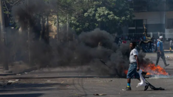 Imagem de Polícia em Nampula nega existência de mortos nas manifestações