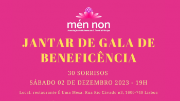 Imagem de Mén Non – organiza jantar de Gala de Beneficência dia 2 de dezembro