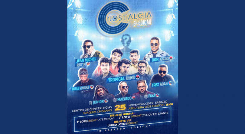 Imagem de Festival Nostalgia – 6ª edição – Maputo