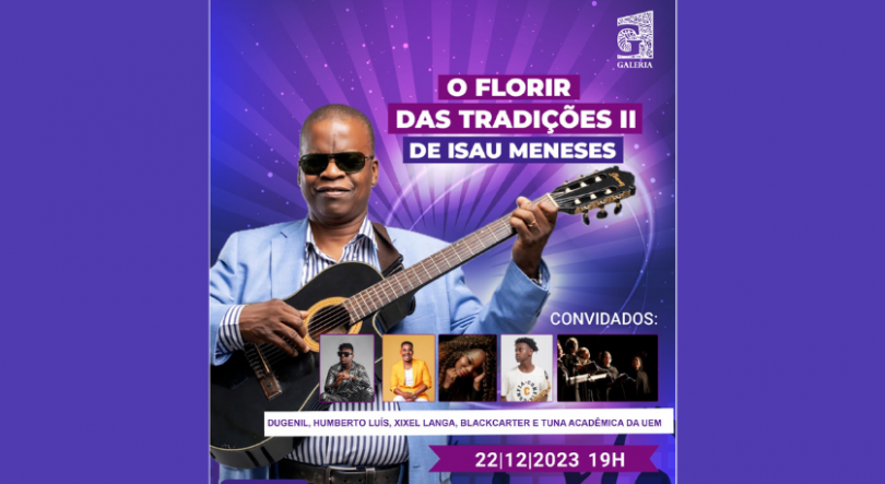Imagem de Isau Menezes e convidados em concerto dia 22 em Maputo