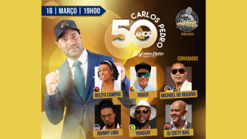 Imagem de 50 anos de vida e 35 anos de carreira do DJ Carlos Pedro Indelével