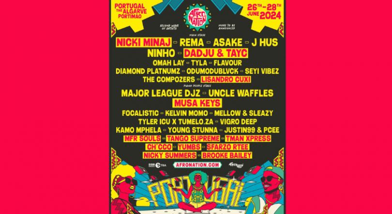 Imagem de Afro Nation – Portimão – 26 a 28 de junho