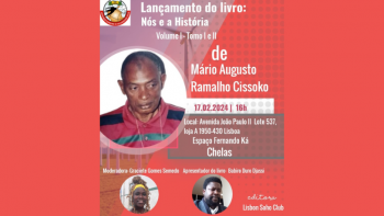 Imagem de Lançamento do livro “Nós e a História”