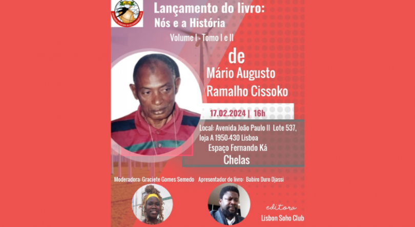 Imagem de Lançamento do livro “Nós e a História”