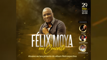 Imagem de Félix Moya em concerto – 29 de março – Maputo