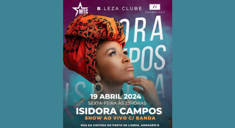 Imagem de Isidora Campos no B.Leza Show | 19 de abril