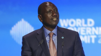 Imagem de Presidente da República do Quénia em visita oficial a Bissau