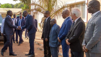 Imagem de Presidente do Quénia visitou a Universidade Lusófona da Guiné-Bissau