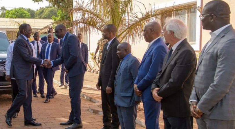 Imagem de Presidente do Quénia visitou a Universidade Lusófona da Guiné-Bissau