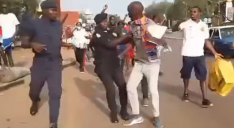 Imagem de Manifestantes contra o regime foram detidos na Guiné- Bissau