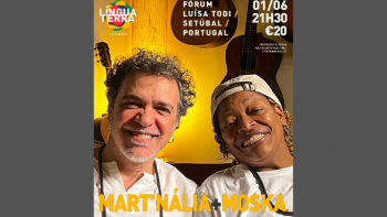 Imagem de Mart’nália e Paulinho Moska partilham palco em Setúbal