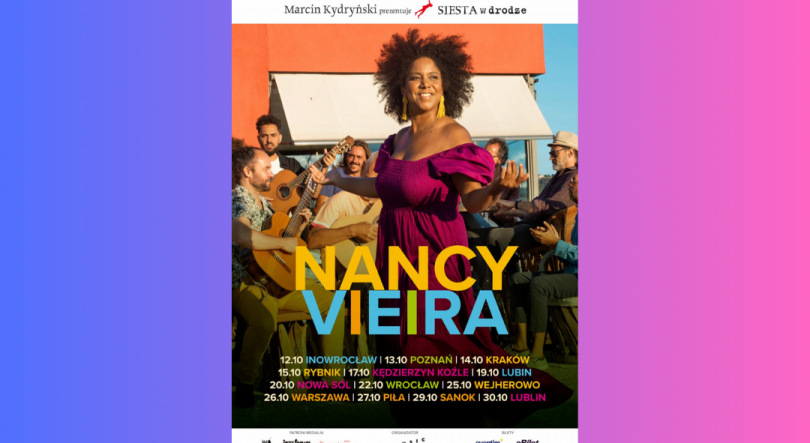 Imagem de NANCY VIEIRA Leva o seu novo álbum, GENTE, à Polónia