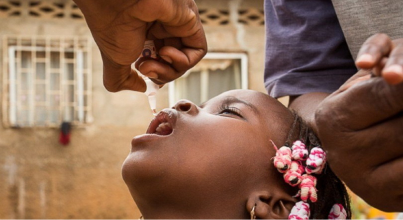 Imagem de Campanha de vacinação contra a poliomielite em Angola
