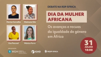 Imagem de Debate RDP África – Dia da Mulher Africana