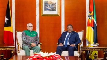 Imagem de Presidentes de Timor Leste e Moçambique assinam acordos em visita oficial