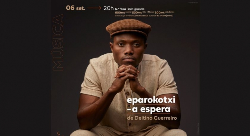 Imagem de Deltino apresenta “Eparokotxi” no dia 06 de setembro