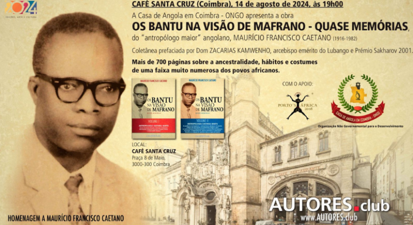 Imagem de Apresentação do livro “Os Bantu na visão de Mafrano: quase memórias” em Coimbra