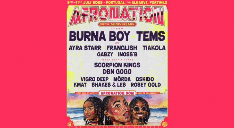 Imagem de Novidades do Afro Nation 2025