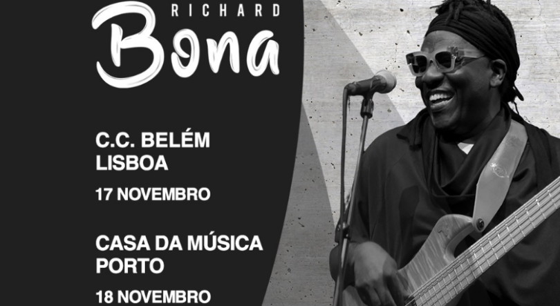 Imagem de Richard Bona de regresso aos palcos portugueses