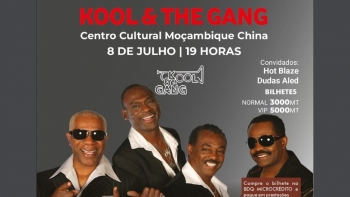 Imagem de “Kool & The Gang” a caminho de Maputo!