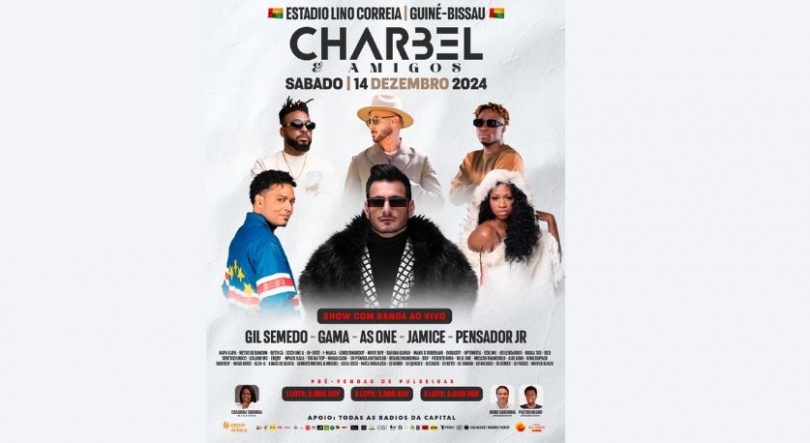 Imagem de CHARBEL & AMIGOS: Guiné-Bissau show do ano