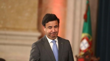 Imagem de Nuno Sampaio assiste em Bissau cerimónia de batismo do centenário de Cabral