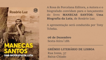 Imagem de Lançamento “Manecas Santos: Uma Biografia da Luta” – Lisboa