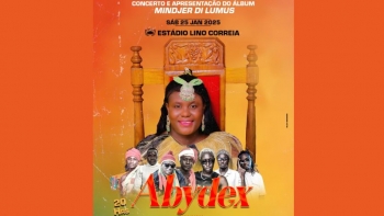 Imagem de Abybex em concerto e apresentação do álbum “Mindjer di Lumus”
