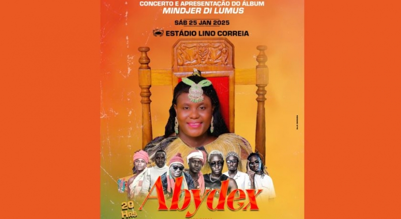 Imagem de Abybex em concerto e apresentação do álbum “Mindjer di Lumus”
