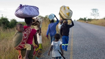 Imagem de Moçambique: Há deslocados dos ataques terroristas a morrer à fome em Nampula