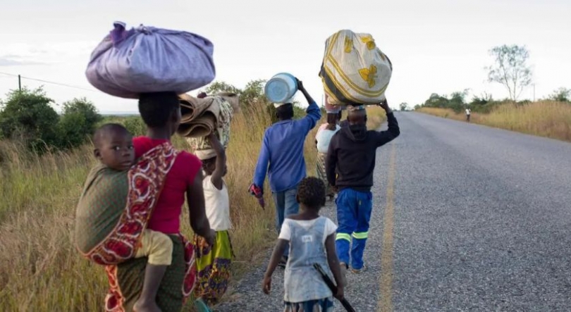 Imagem de Moçambique: Há deslocados dos ataques terroristas a morrer à fome em Nampula