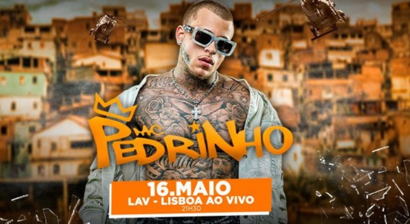 Imagem de MC Pedrinho no LAV – 16 maio – Apoio RDP AFRICA