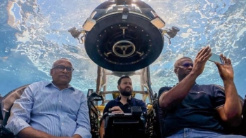 Imagem de PR maravilhado com a riqueza subaquática de Cabo Verde