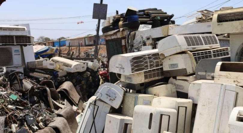 Imagem de La Paz Electrodomésticos, o mercado de eletrodomésticos em Acra