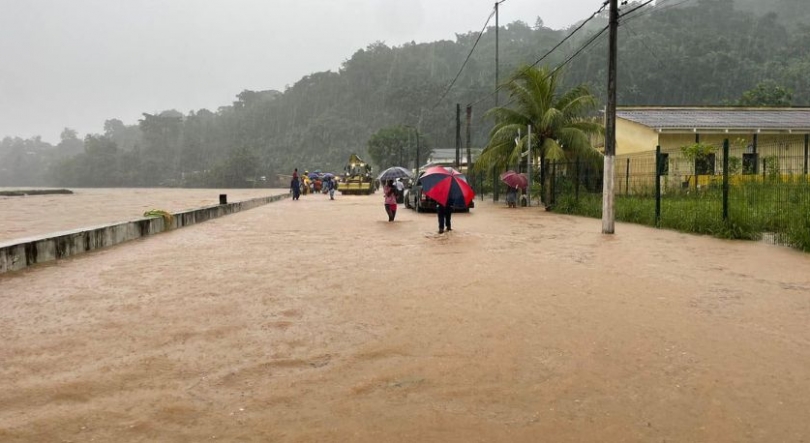 Imagem de Chuvas fortes em São Tomé e Príncipe
