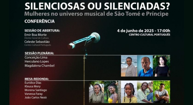 Imagem de Conferência sobre Mulheres no universo musical são-tomense