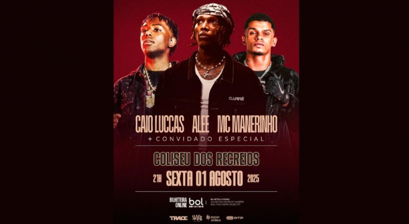 Imagem de Coliseu dos Recreios reúne trio da música urbana