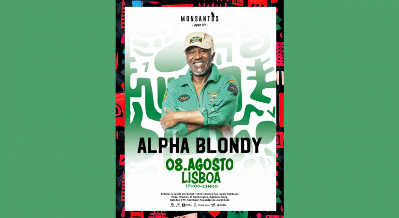 Imagem de Alpha Blondy atua na capital portuguesa dia 8 de agosto
