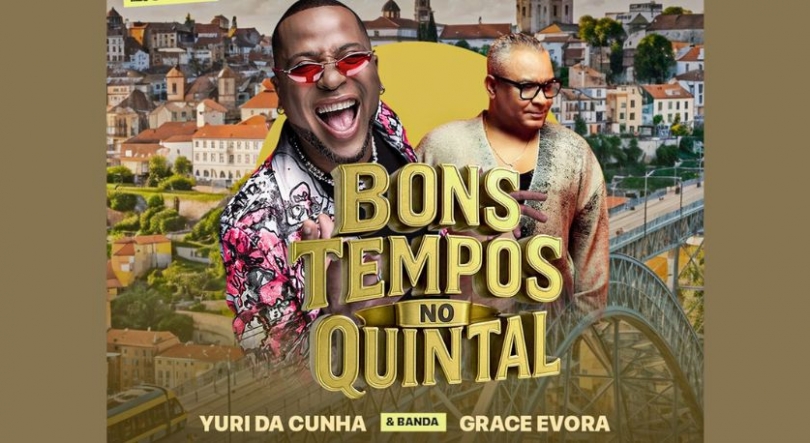 Imagem de Bons tempos no quintal com Yuri da Cunha & Grace Évora