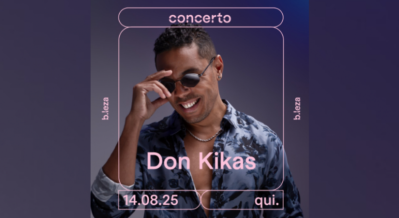 Imagem de Don Kikas em concerto no clube B. Leza – dia 14 de agosto